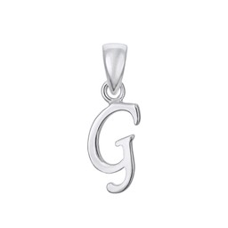 Hängsmycke i äkta silver Bokstav G Hängsmycke i äkta silver Bokstav G