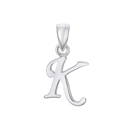 Hängsmycke i äkta silver Bokstav K Hängsmycke i äkta silver Bokstav K