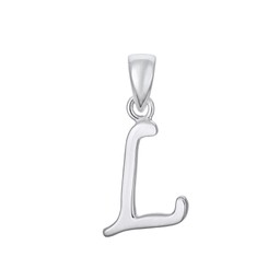 Hängsmycke i äkta silver Bokstav L Hängsmycke i äkta silver Bokstav L