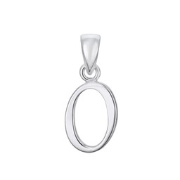 Hängsmycke i äkta silver Bokstav O Hängsmycke i äkta silver Bokstav O