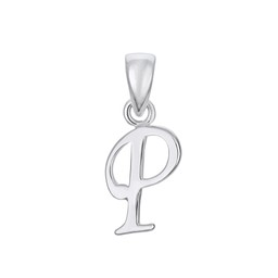 Hängsmycke i äkta silver Bokstav P Hängsmycke i äkta silver Bokstav P