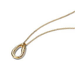 Förgyllt halsband med droppe Förgyllt halsband med droppe