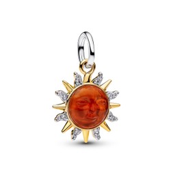 Berlock i äkta silver med en hängande sol Berlock i äkta silver med en hängande sol