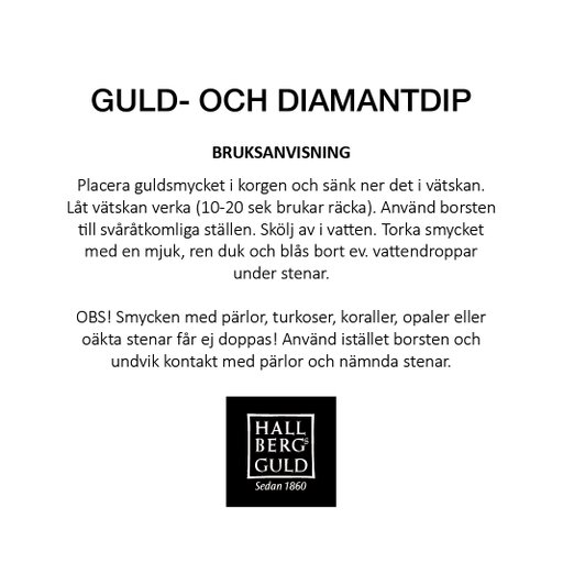 Putsmedel för guld