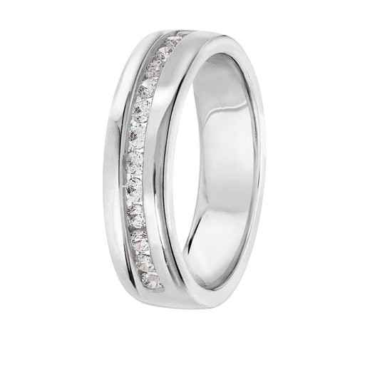 Diamantring i 18K guld