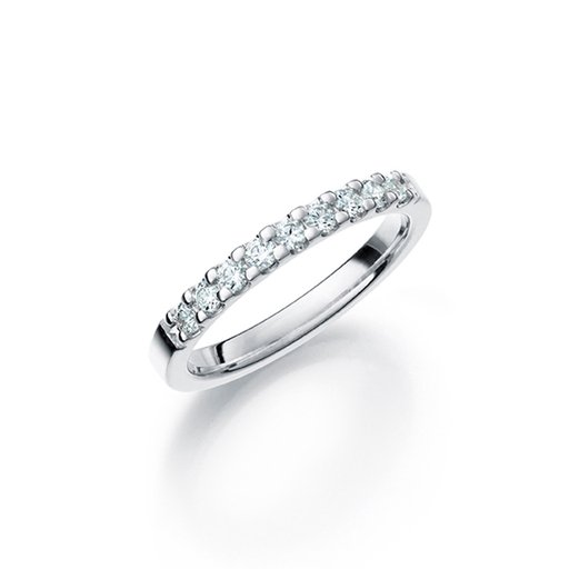 Diamantring i 18K guld