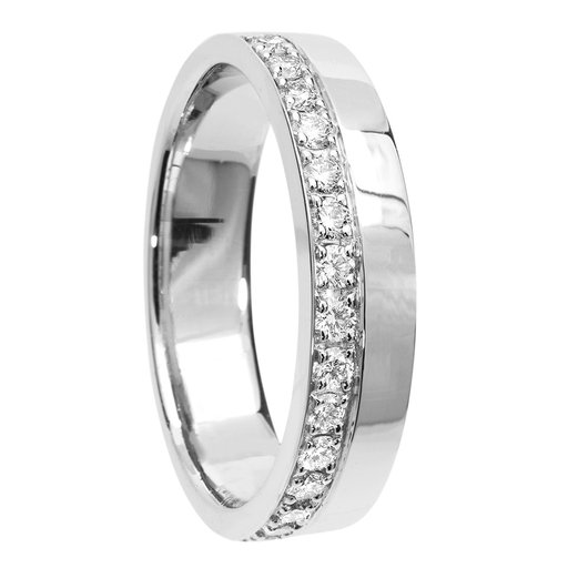 Diamantring i platina