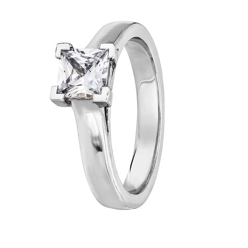 Diamantring i 18K guld