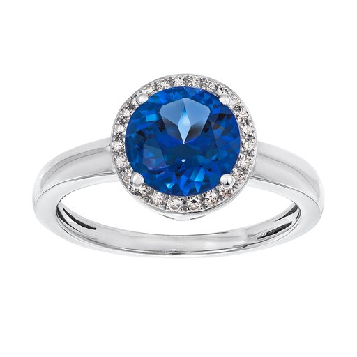 Diamantring i 18K guld
