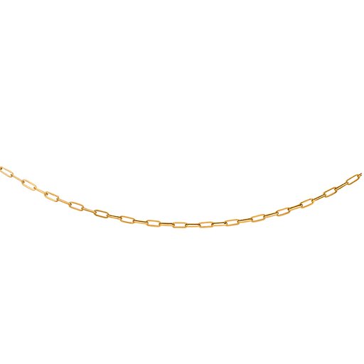 Halsband i 18K guld 80cm