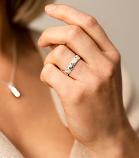 Ring i äkta silver