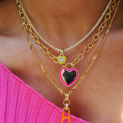 Halsband Ballier Heart Charm