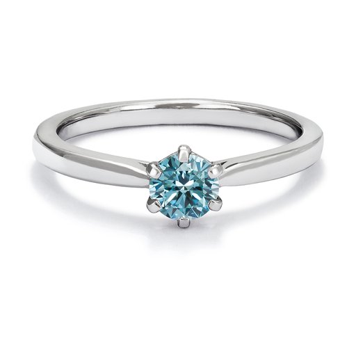 Ring med labbodlad diamant Polaris