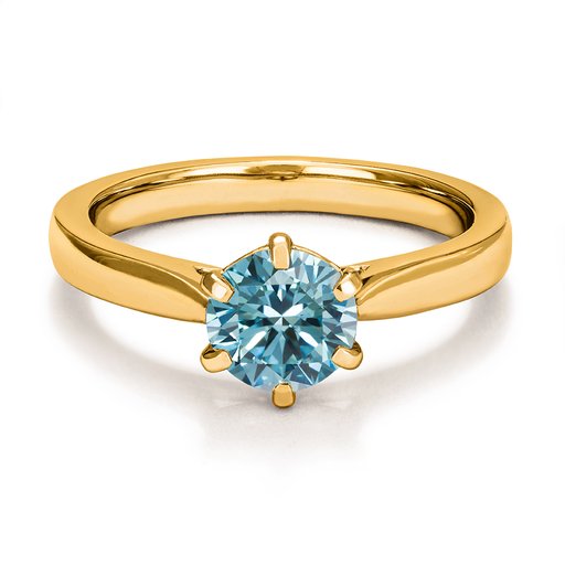 Ring med labbodlad diamant Polaris