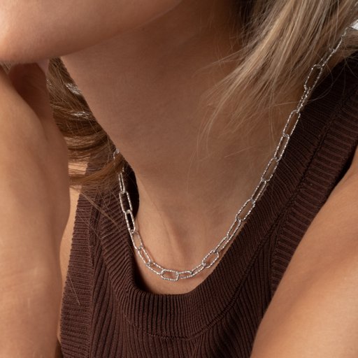 Luce collier i äkta silver