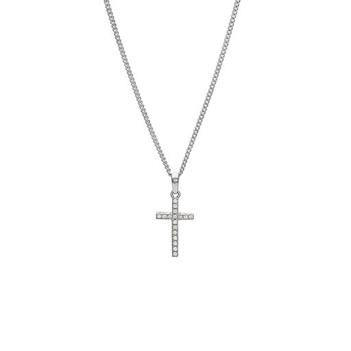 Hängsmycke i silver kors