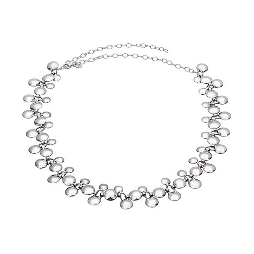 Halsband i äkta silver- Bubble Grape