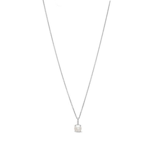 Halsband SÄG MIG i äkta silver med odlad sötvattenspärla Halsband SÄG MIG i äkta silver med odlad sötvattenspärla