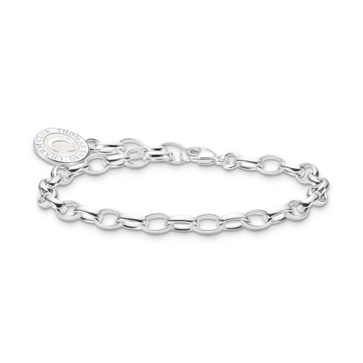 Armband i äkta silver classic 19cm