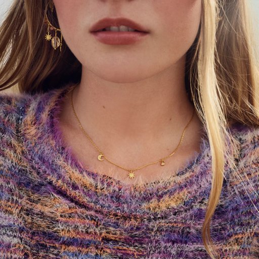 Halsband Sadie i äkta silver