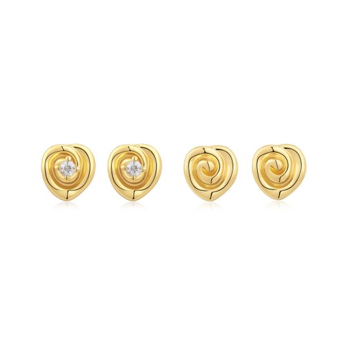 Örhängen Coquille Studs Set