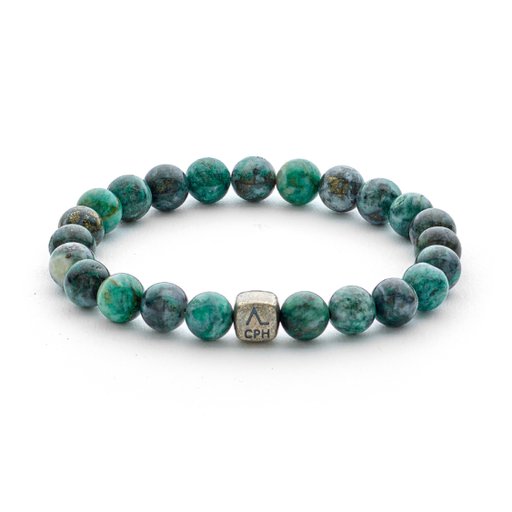 Armband dioptase 8mm 19,5cm