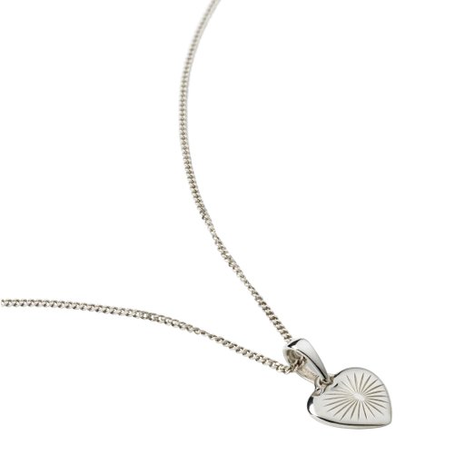 Halsband Sunburst i äkta silver