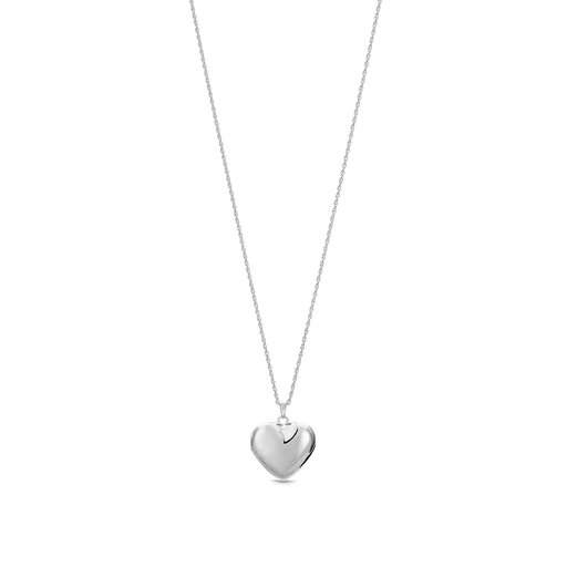 Medaljong PURE HEART i äkta silver