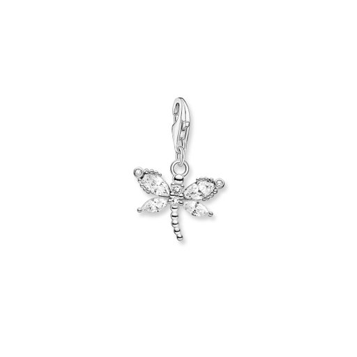 Berlock trollslända med kubisk zirkonia