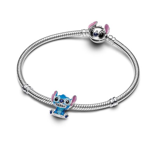 Berlock i äkta silver med Stitch