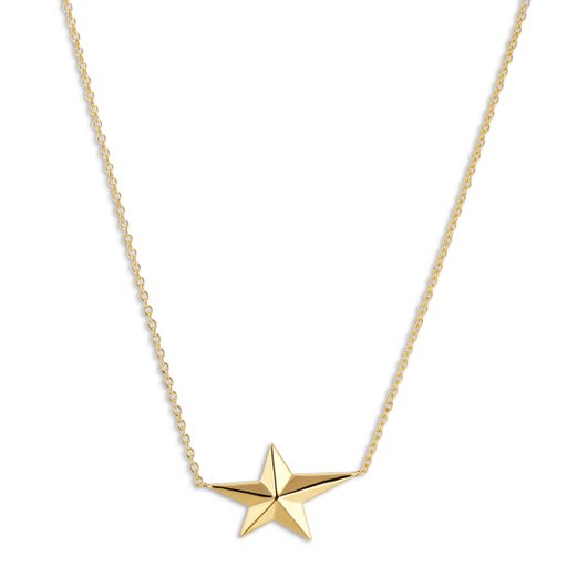 Halsband Night Star i äkta silver
