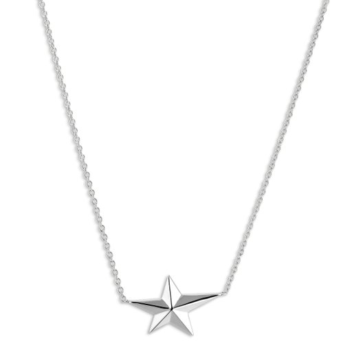 Halsband Night Star i äkta silver