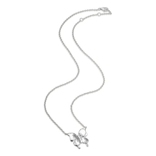 Halsband Butterfly Necklace i äkta silver