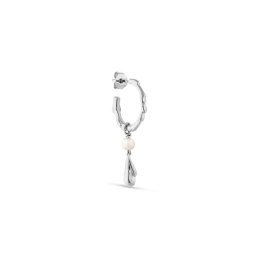 Örhängen Drippy Hoop i äkta silver