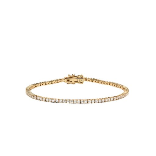 Tennisarmband i äkta silver 19cm