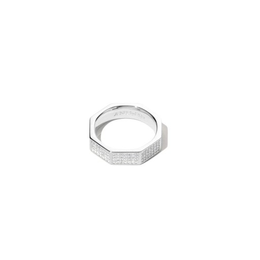 Ring i äkta silver med kubisk zirkonia Ring i äkta silver med kubisk zirkonia
