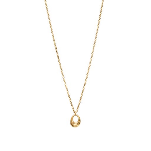 Halsband i återvunnet silver