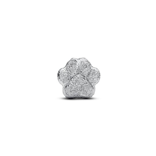 Berlock i äkta silver med texturerad tass