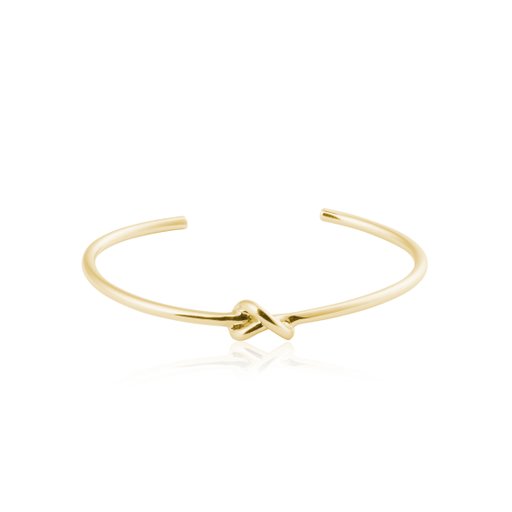 Armring Knot i återvunnet silver