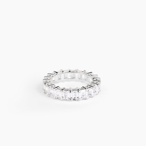 Ring i äkta silver med rektangulära stenar Ring i äkta silver med rektangulära stenar