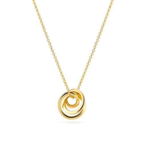 Spirale halsband i äkta silver