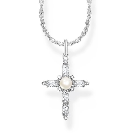 Halsband med hängande kors