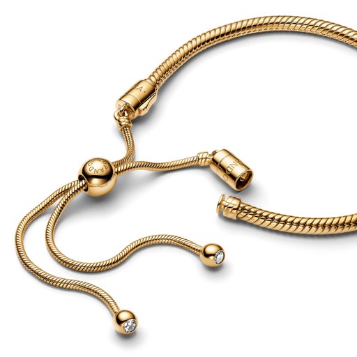 Förgyllt sliderarmband 28 cm