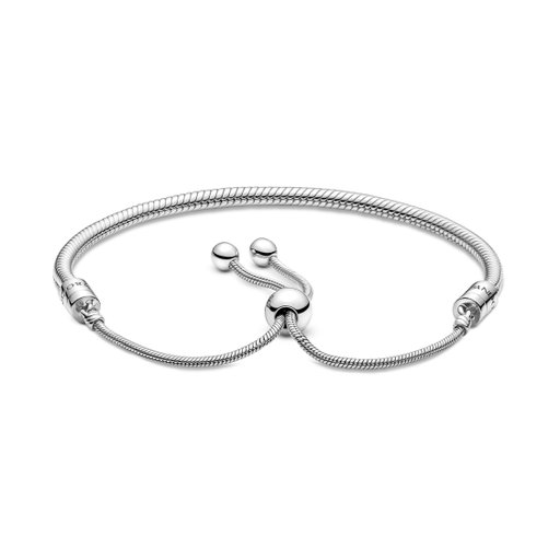 Sliderarmband i äkta silver 28 cm