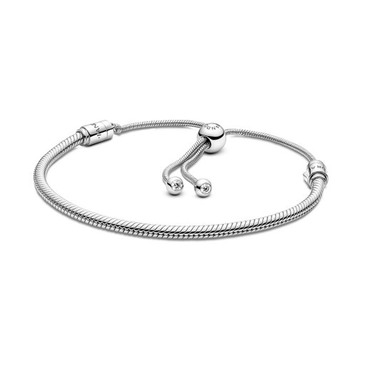 Sliderarmband i äkta silver 28 cm