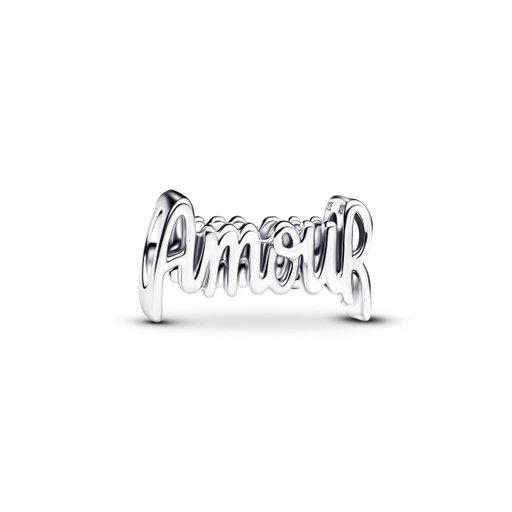 Berlock i äkta silver med text