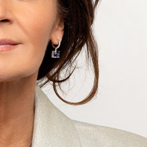 Örhängen TROFASTHET i äkta silver