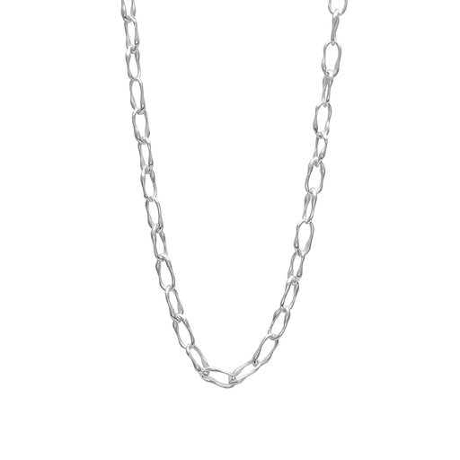 Halsband i återvunnet silver