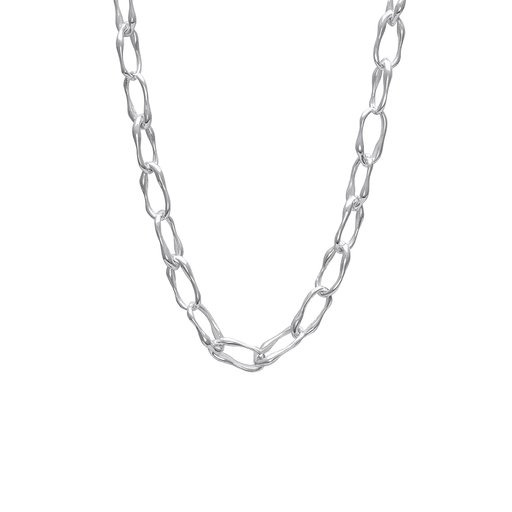 Halsband i återvunnet silver