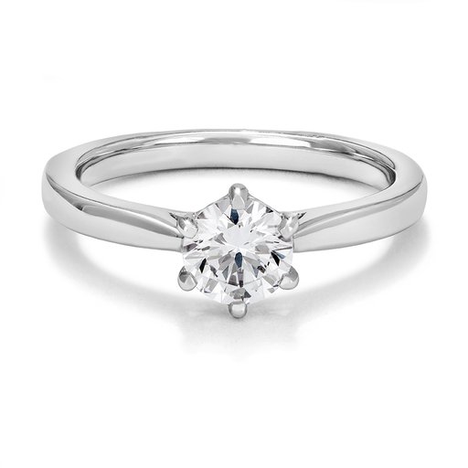 Ring med labbodlad diamant Polaris